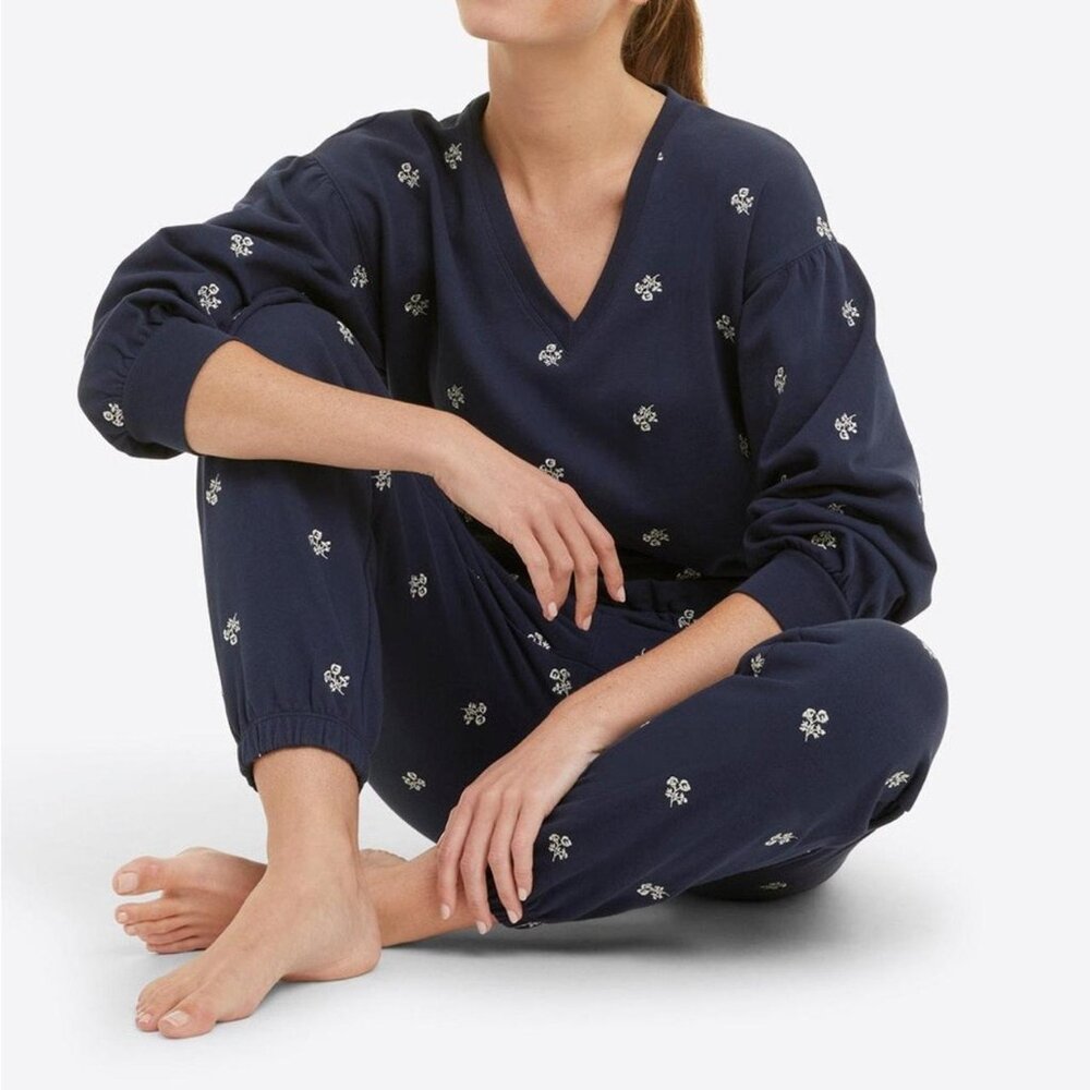 Draper James Bobbie Set - Sweatpants AND Sweatshirt - Size S - EEUC